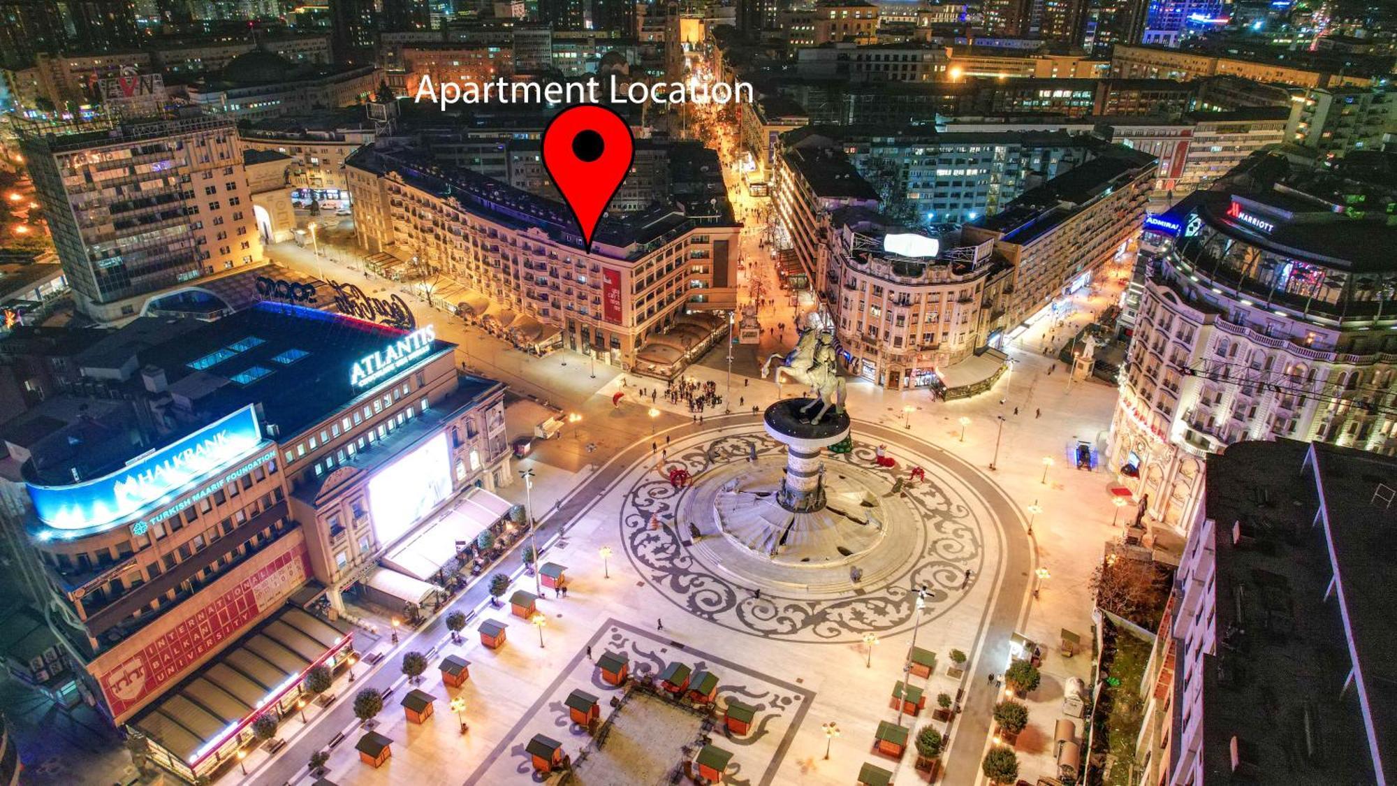 Fantazy Apartment Main Square Скоп'є Екстер'єр фото